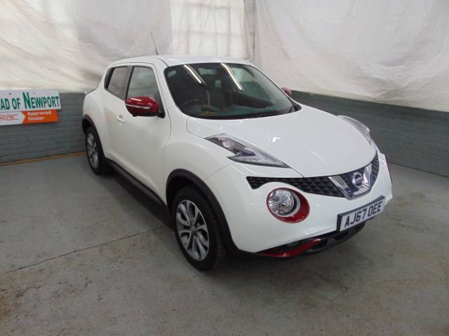 Nissan Juke 1.2 DiG-T Tekna 5dr Hatchback Petrol White