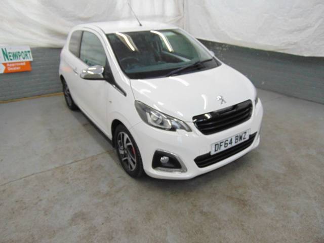 Peugeot 108 1.2 VTi Feline 3dr Hatchback Petrol White