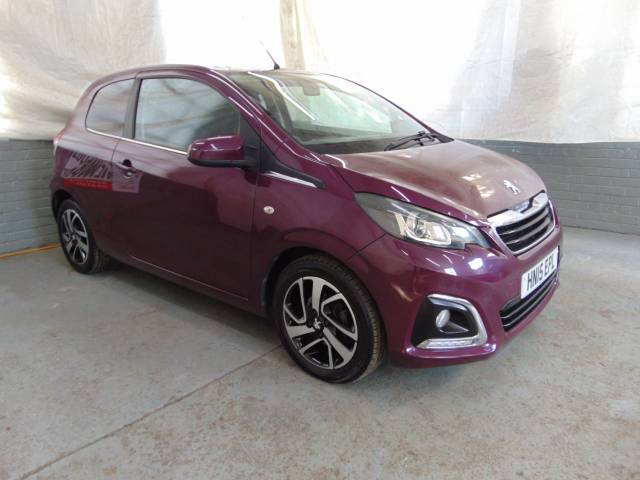Peugeot 108 1.2 VTi Allure 3dr Hatchback Petrol Mauve/purple