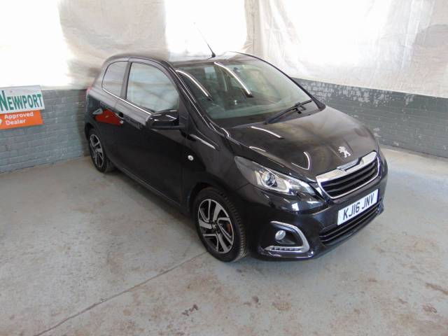 Peugeot 108 1.2 PureTech Allure 3dr Hatchback Petrol Black